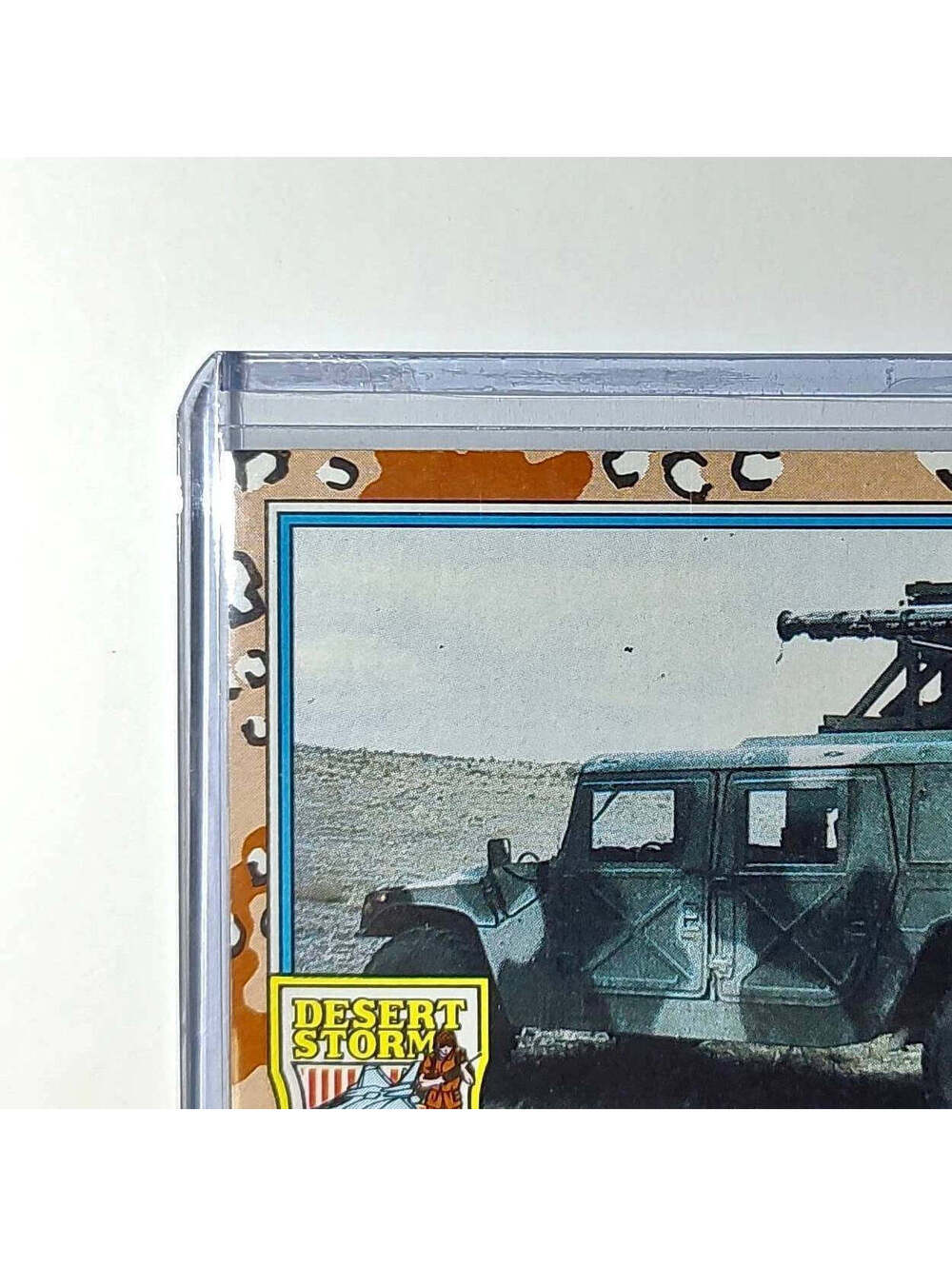 HMMWV – The Hummer 1991 Topps Desert Storm #99 Card - Picture 3 of 10